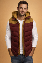 Luca Moretti | Luxury Puffer Vest For Men