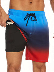 Cooper Young | Tropical Print Swim Shorts For Men