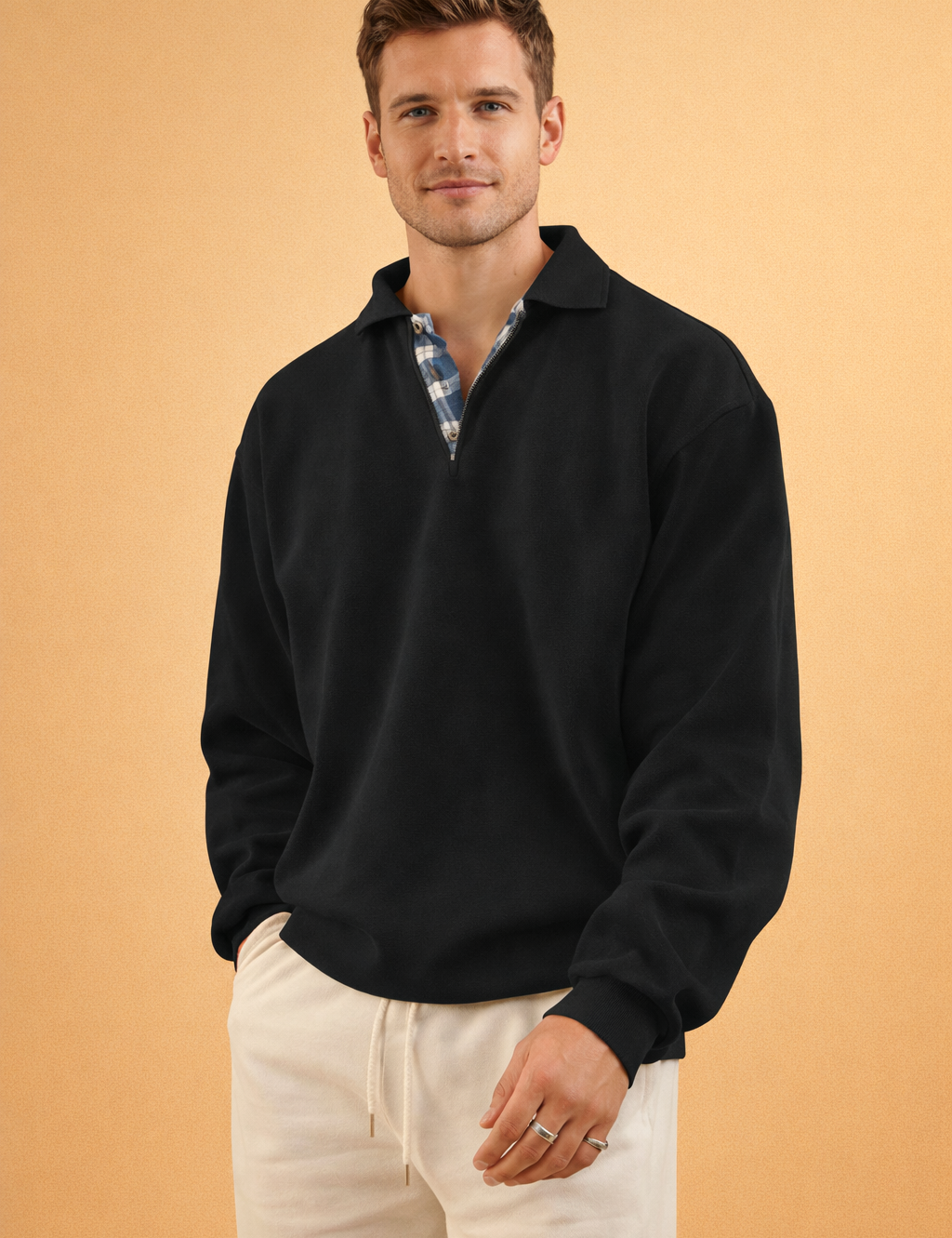 Luca Moretti | Premium Casual Knit Polo For Men