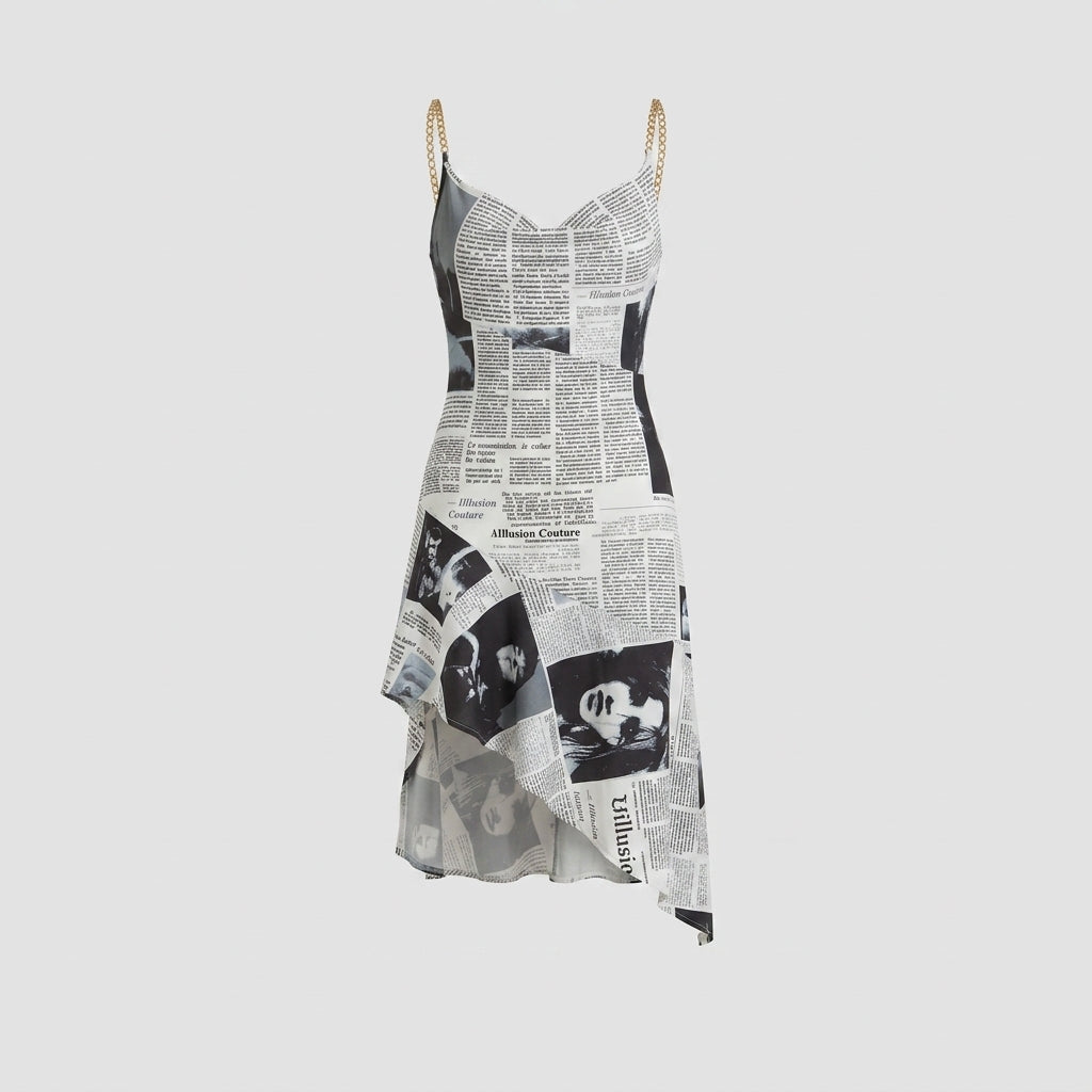 Niamh Bellamy | Strapless Asymmetric Mini Dress For Women