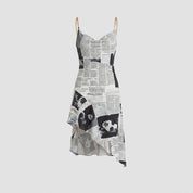 Niamh Bellamy | Strapless Asymmetric Mini Dress For Women