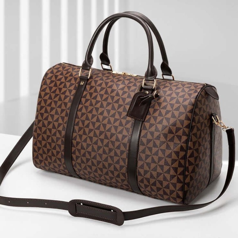 Ava Morrison | Monogram Duffle Travel Bag Unisex