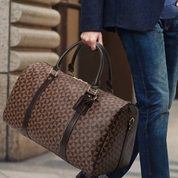Ava Morrison | Monogram Duffle Travel Bag Unisex