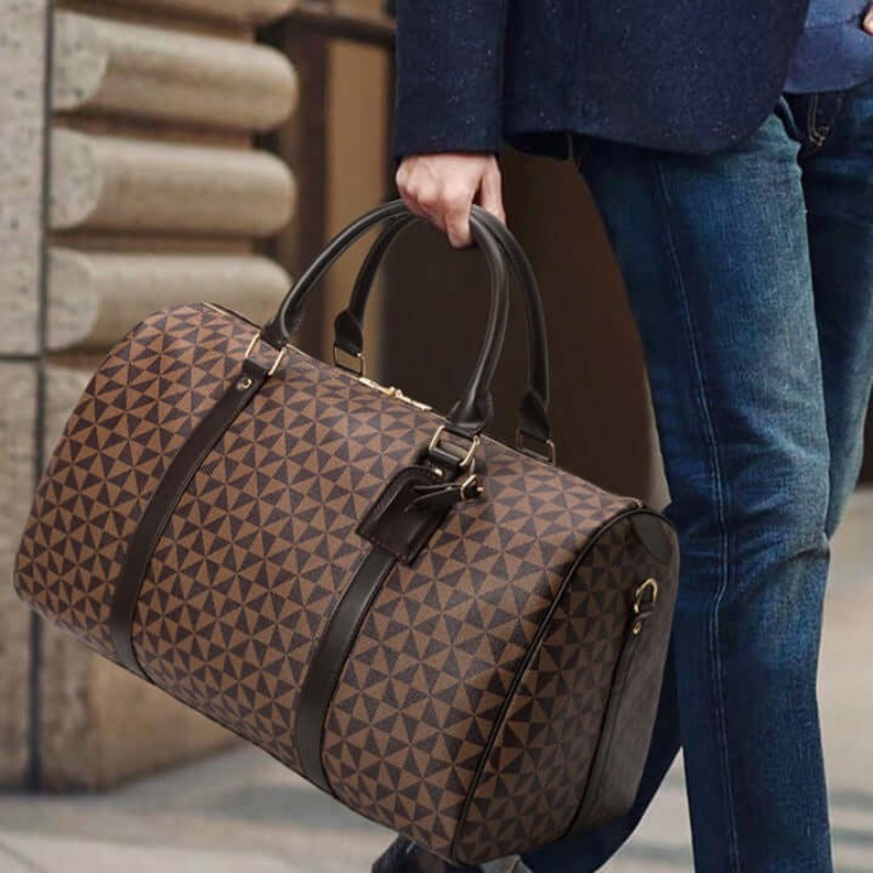 Ava Morrison | Monogram Duffle Travel Bag Unisex