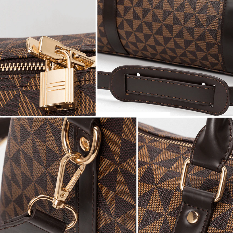 Ava Morrison | Monogram Duffle Travel Bag Unisex