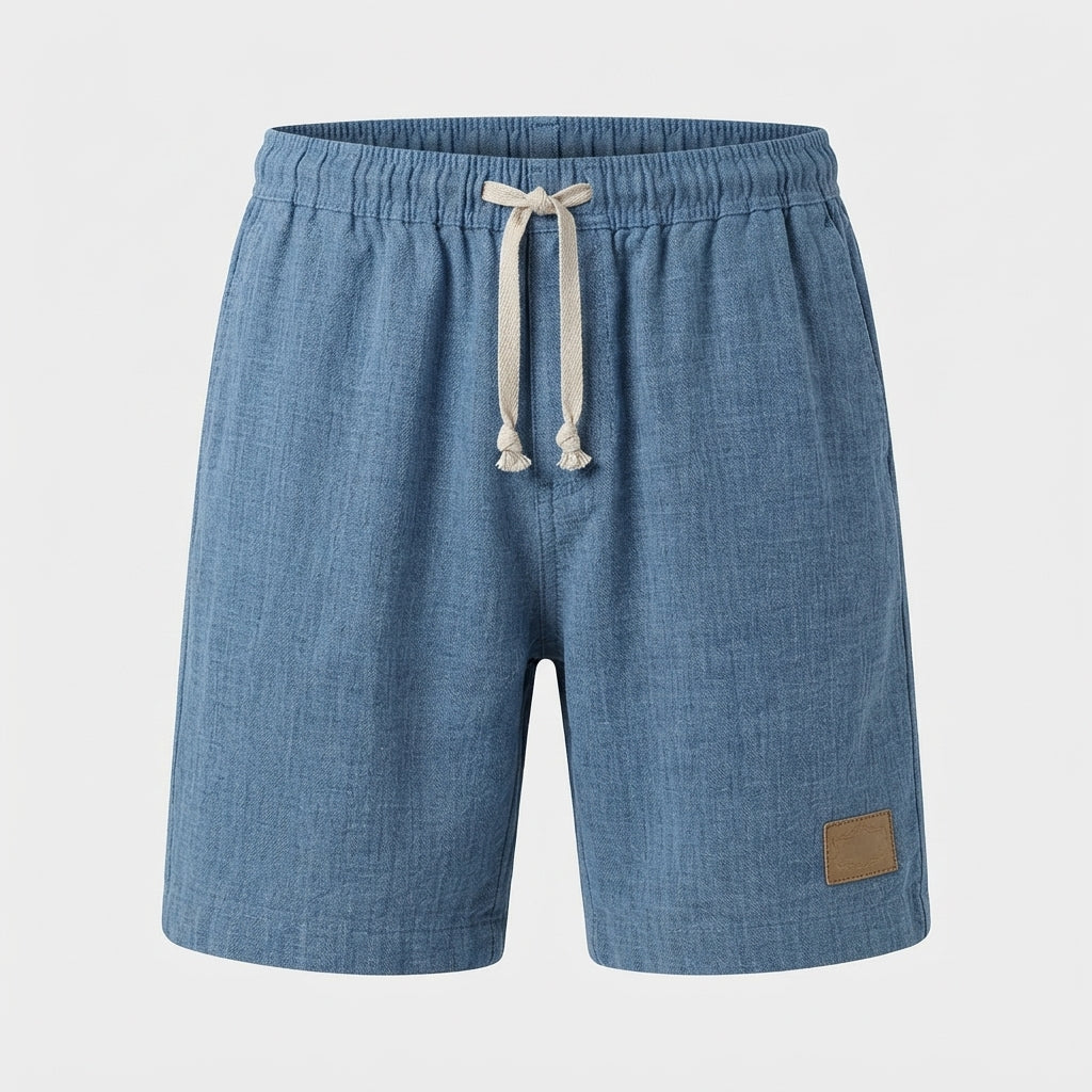 Noah Kirkland | Linen Blend Relaxed Shorts For Men
