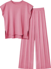 Naomi Ashcroft | Ribbed Two Piece Set For Women