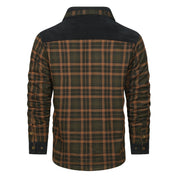 Oliver Beaumont | Sherpa-Lined Plaid Jacket For Men