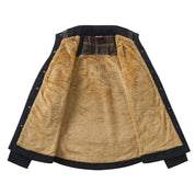 Oliver Beaumont | Sherpa-Lined Plaid Jacket For Men
