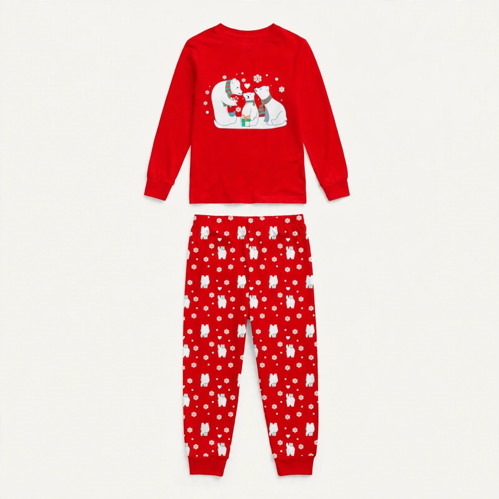 polar-hug-red-polar-bear-print-christmas-pyjamas-unisex-family-red-02.webp