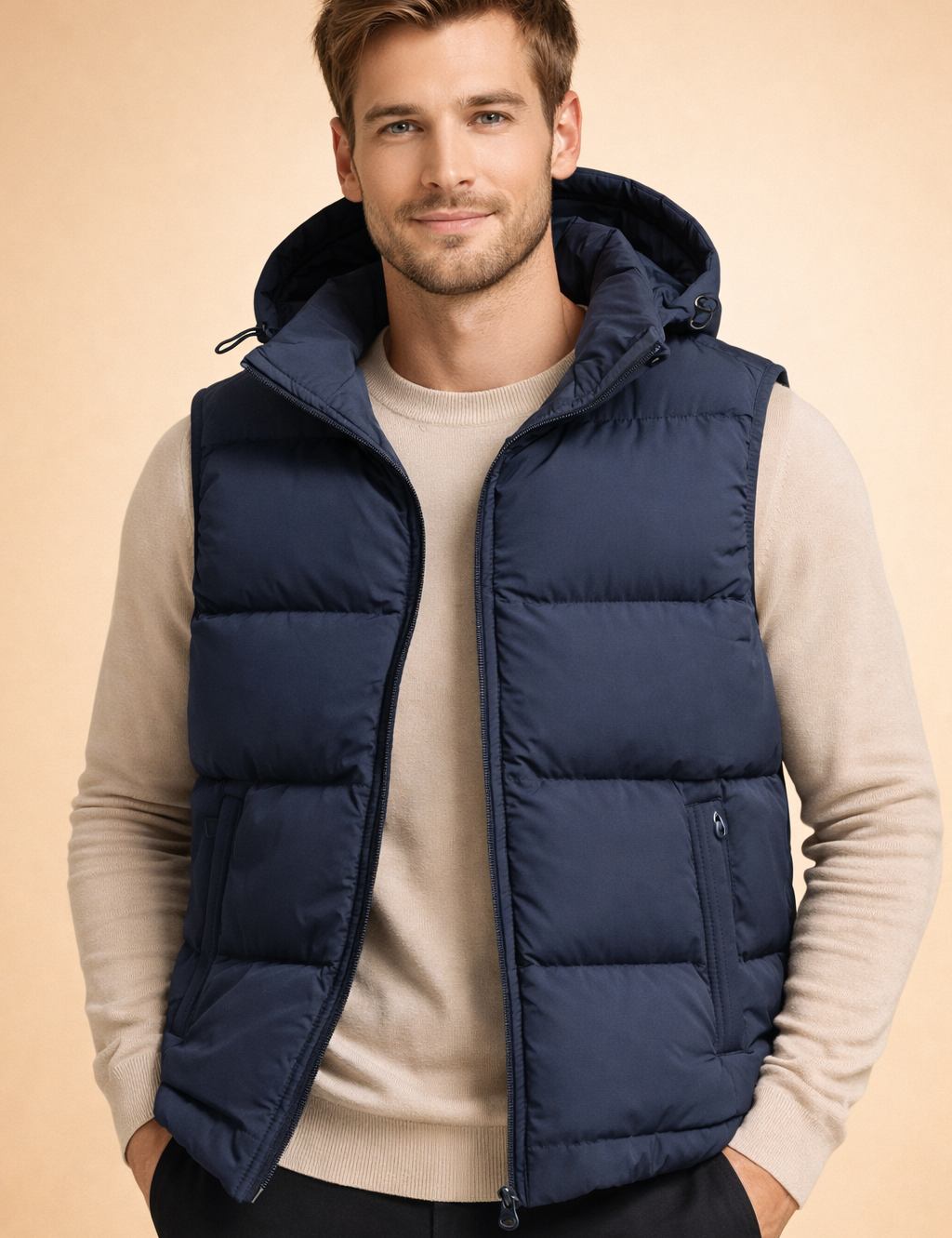 Luca Moretti | Premium Puffer Vest For Men