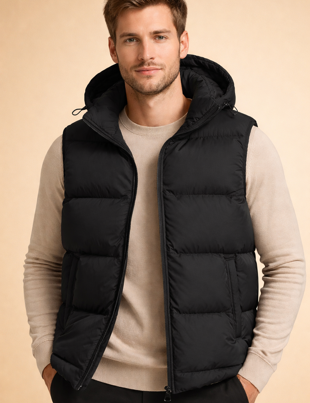 Luca Moretti | Premium Puffer Vest For Men