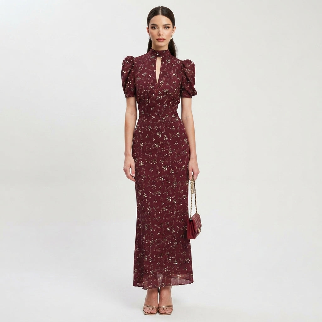 Poppy Sinclair | Elegant Maxi Races Dress For Women