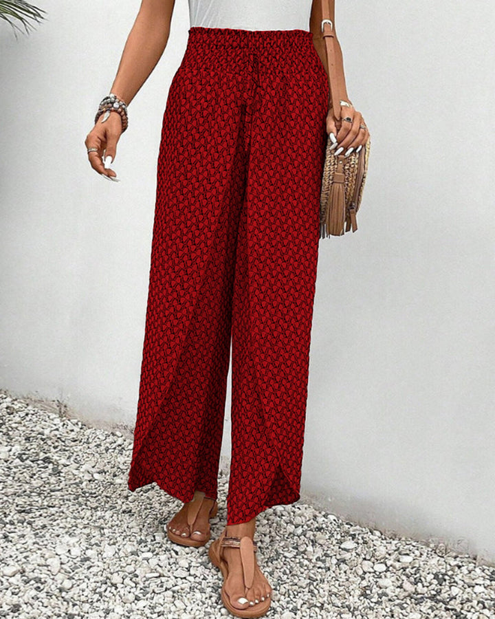 Bridie Cavanagh | Linen Wide-Leg Trousers For Women