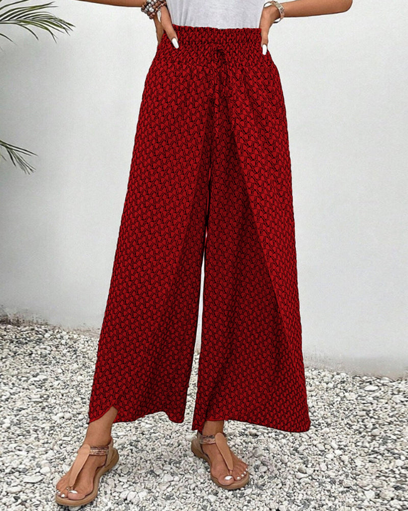 Bridie Cavanagh | Linen Wide-Leg Trousers For Women