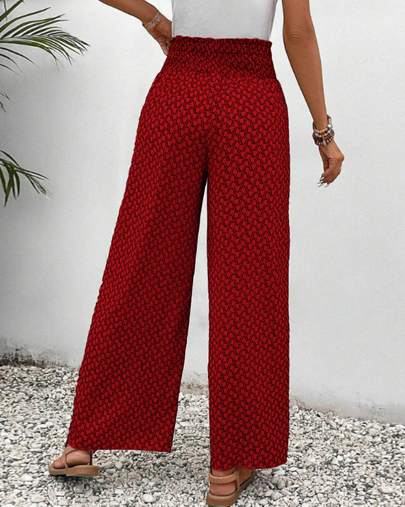 Bridie Cavanagh | Linen Wide-Leg Trousers For Women