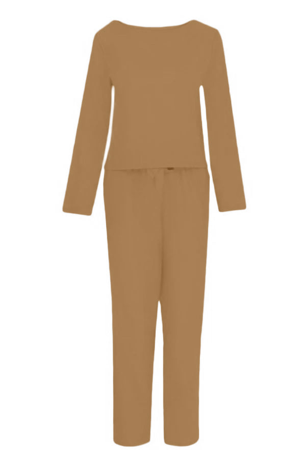 Brooke Patterson | Linen Two-Piece Lounge Set For Women