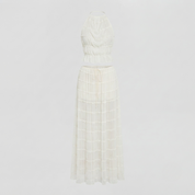 Ruby Collins | Ruffle Crop Top & Maxi Skirt Set For Women