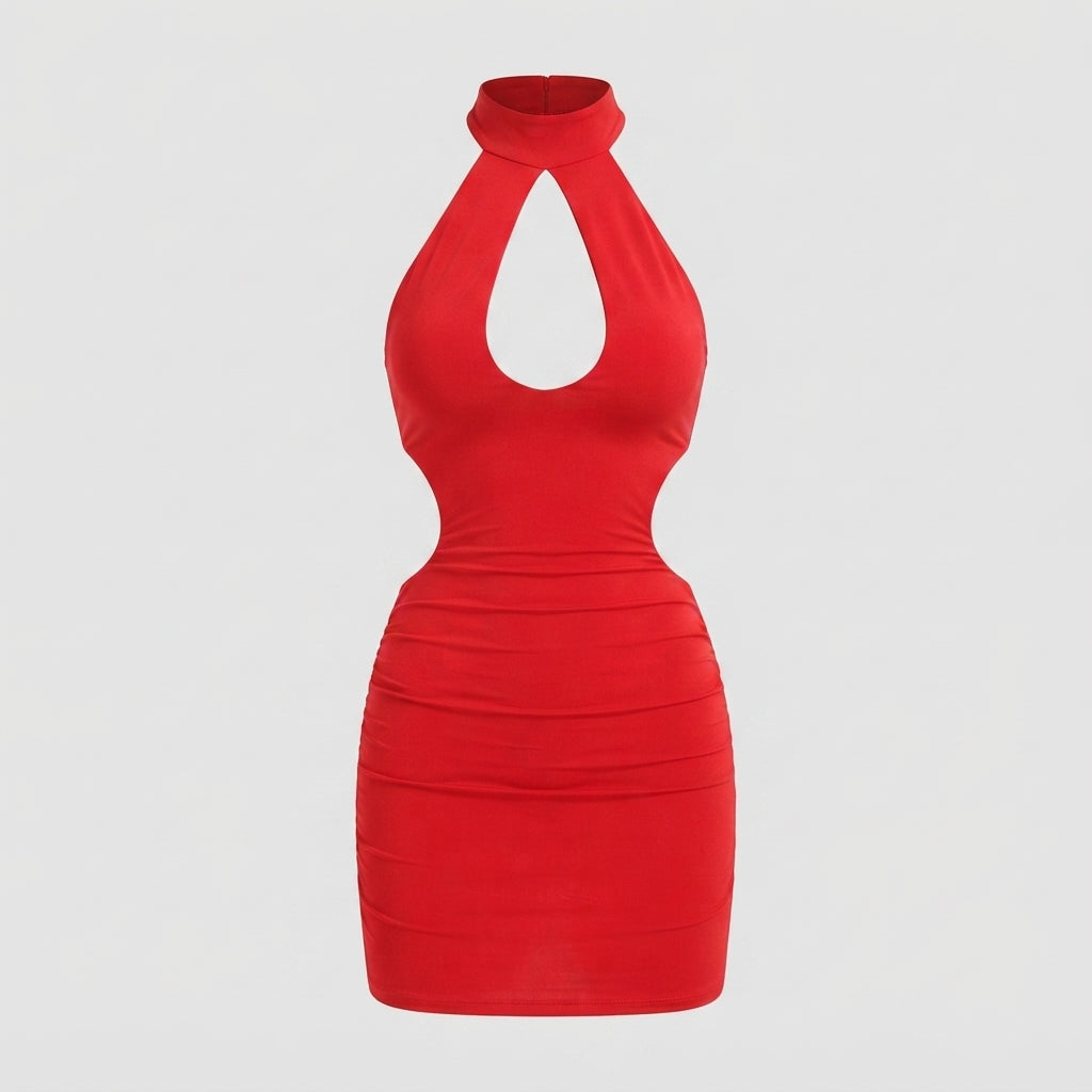 Ruby Weston | Cut-Out Halter Mini Dress For Women