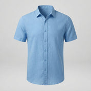 Ryan Sinclair | Short Sleeve Linen Shirt For Men