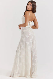 Imogen Fairbanks | Sheer Lace Maxi Dress For Women