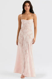 Imogen Fairbanks | Sheer Lace Maxi Dress For Women
