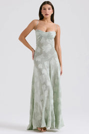 Imogen Fairbanks | Sheer Lace Maxi Dress For Women