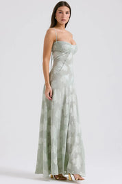 Imogen Fairbanks | Sheer Lace Maxi Dress For Women
