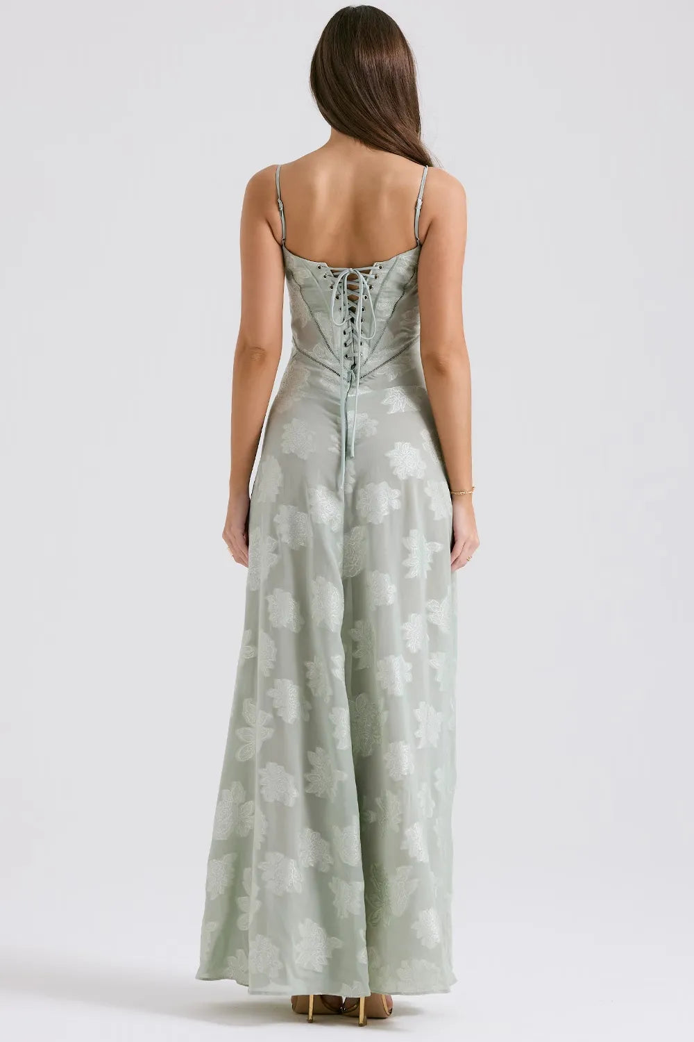 Imogen Fairbanks | Sheer Lace Maxi Dress For Women