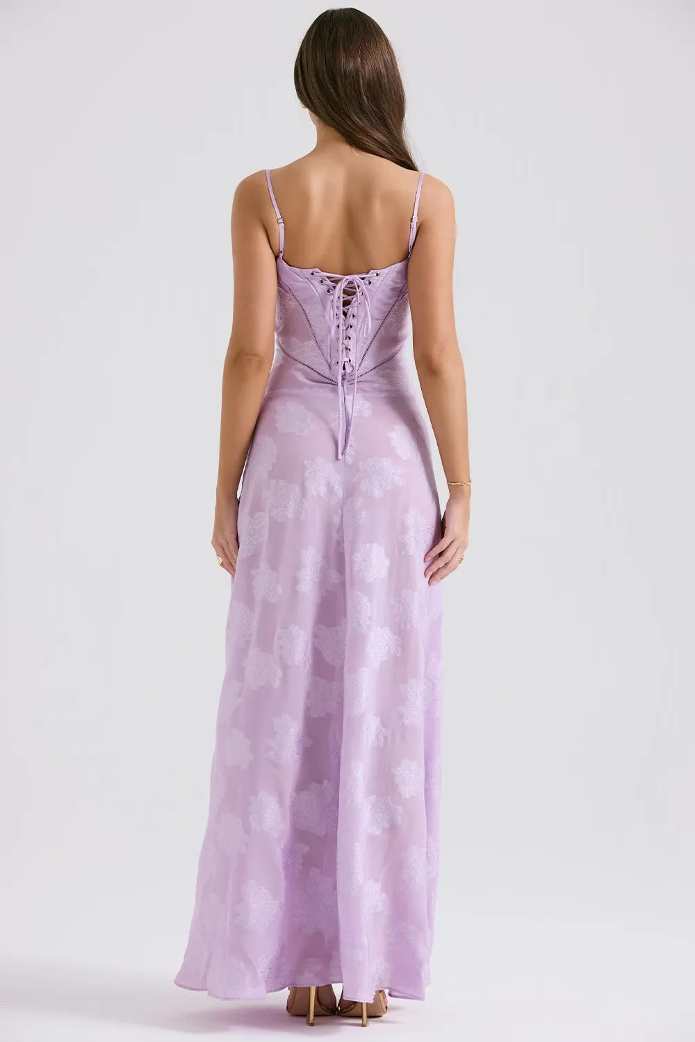 Imogen Fairbanks | Sheer Lace Maxi Dress For Women