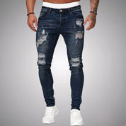 Luca Romano | Distressed Skinny Jeans For Men