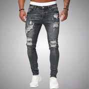 Luca Romano | Distressed Skinny Jeans For Men