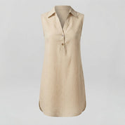 Sophie Walker | Cotton Linen Summer Dress For Women
