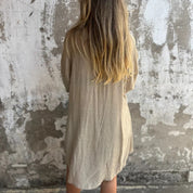 Brooke Lawson | Linen-Look Shirt & Shorts Set For Women