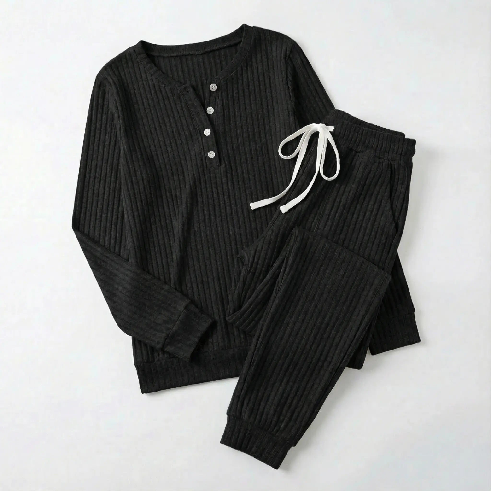 Sophie Gallagher | Ribbed Loungewear Set For Women
