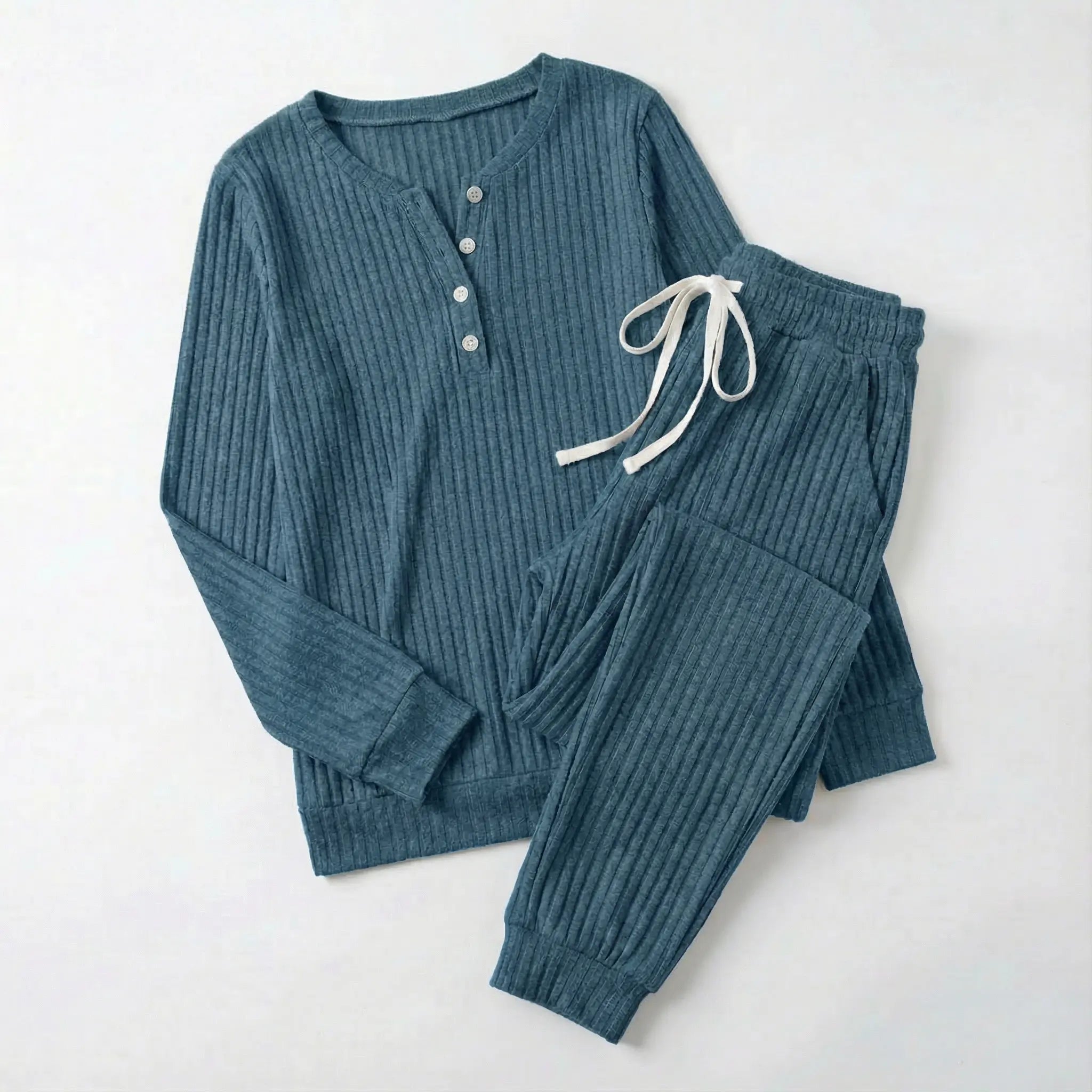 Sophie Gallagher | Ribbed Loungewear Set For Women