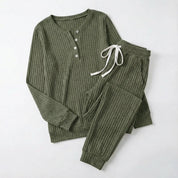 Sophie Gallagher | Ribbed Loungewear Set For Women