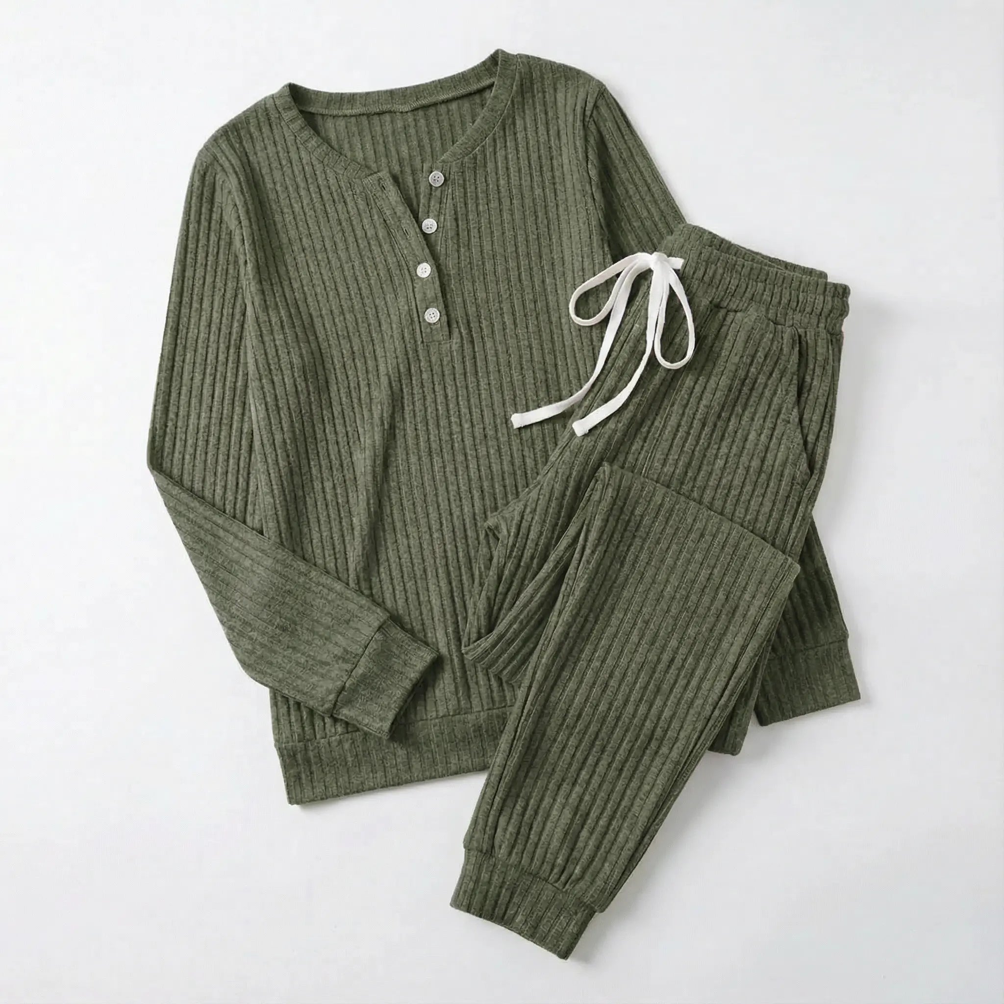 Sophie Gallagher | Ribbed Loungewear Set For Women
