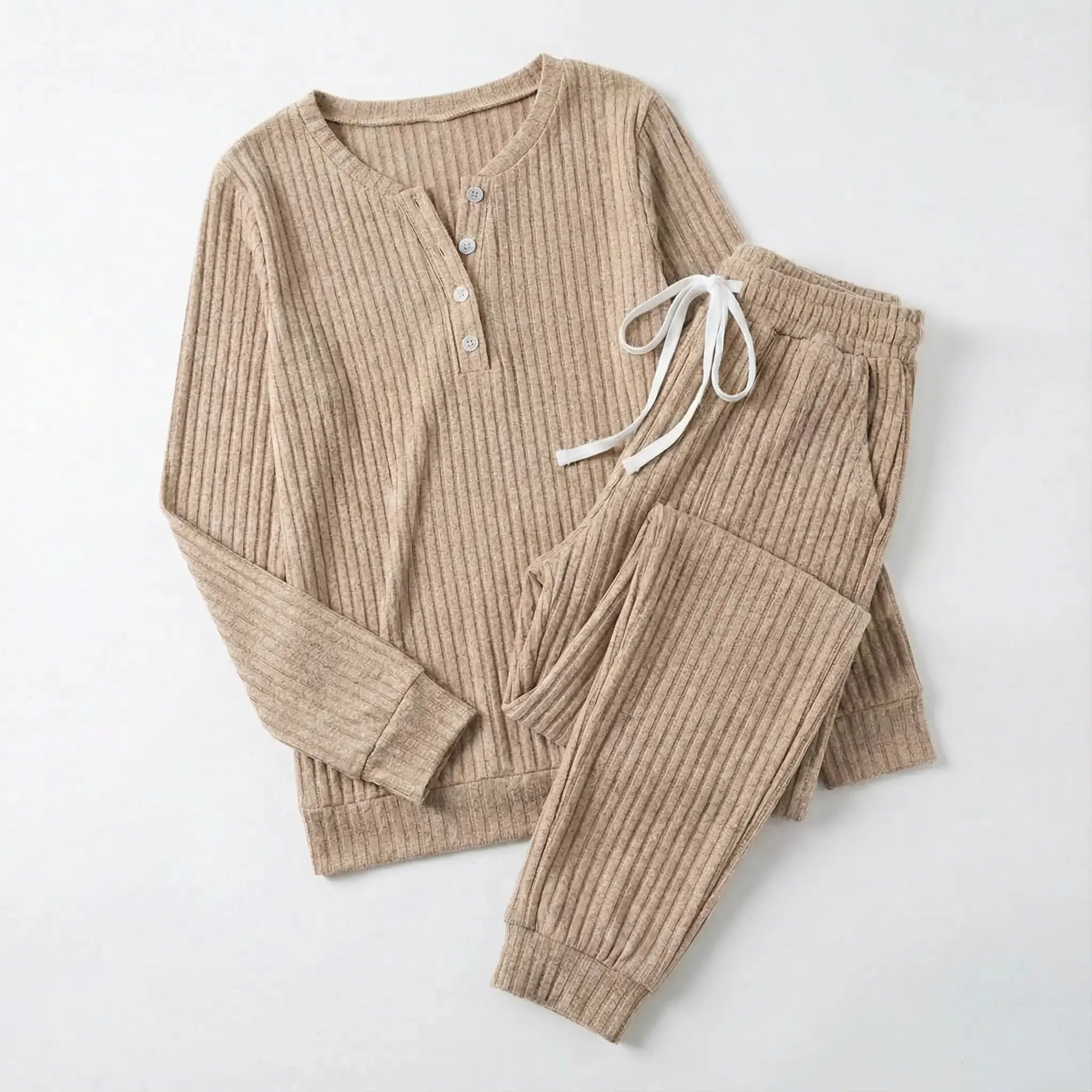 Sophie Gallagher | Ribbed Loungewear Set For Women