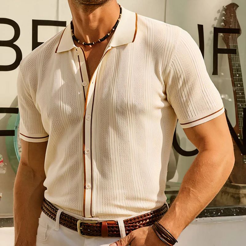 Dean Mackenzie | Ice Silk Polo Shirt For Men