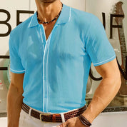 Dean Mackenzie | Ice Silk Polo Shirt For Men