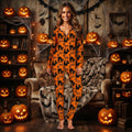 Black Cat Society | Black Cat Halloween Jumpsuit For Women