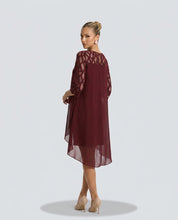 Ava Harrington | Mesh Sleeve Cape Mini Dress For Women