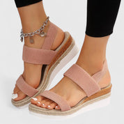 Eden Whitlock | Espadrille Wedge Sandals For Women