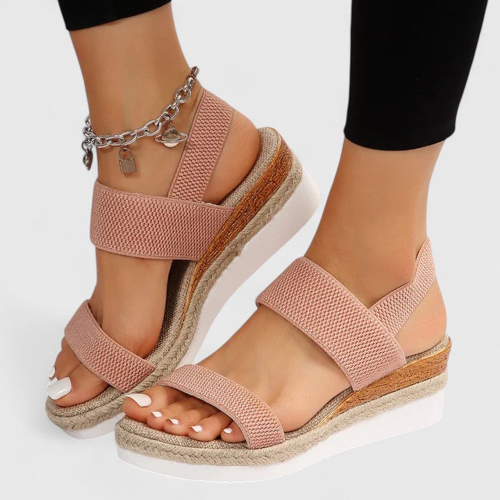 Eden Whitlock | Espadrille Wedge Sandals For Women