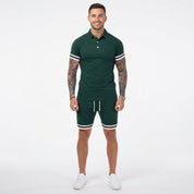 Wesley Chandler | Polo Shirt And Shorts Set For Men