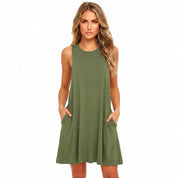 Willow Bishop | Sleeveless Swing Mini Dress For Women