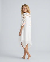 Ava Harrington | Mesh Sleeve Cape Mini Dress For Women